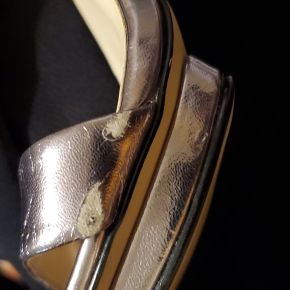 calvin Klein Pewter heels - Picture 6 of 6